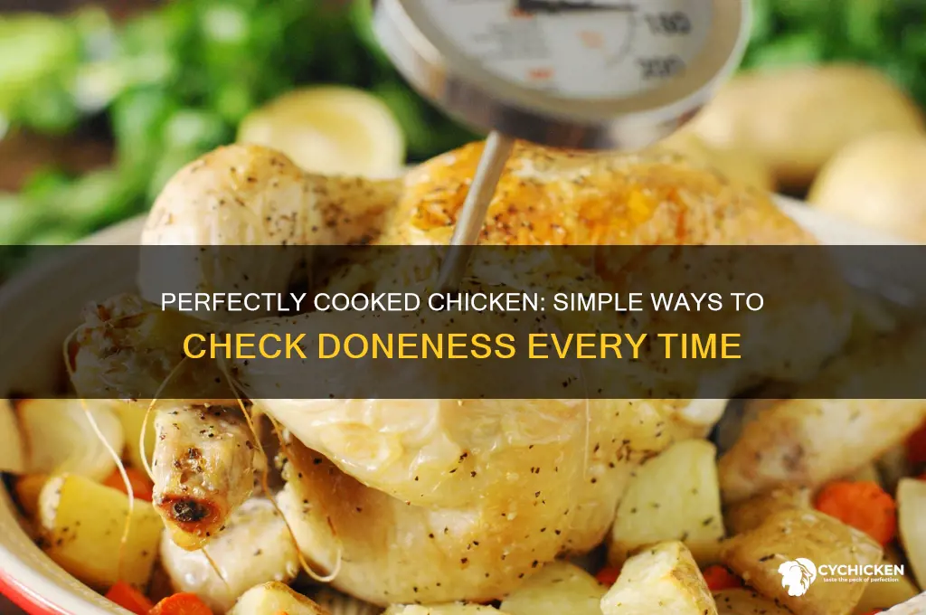 how do i check if chicken is done
