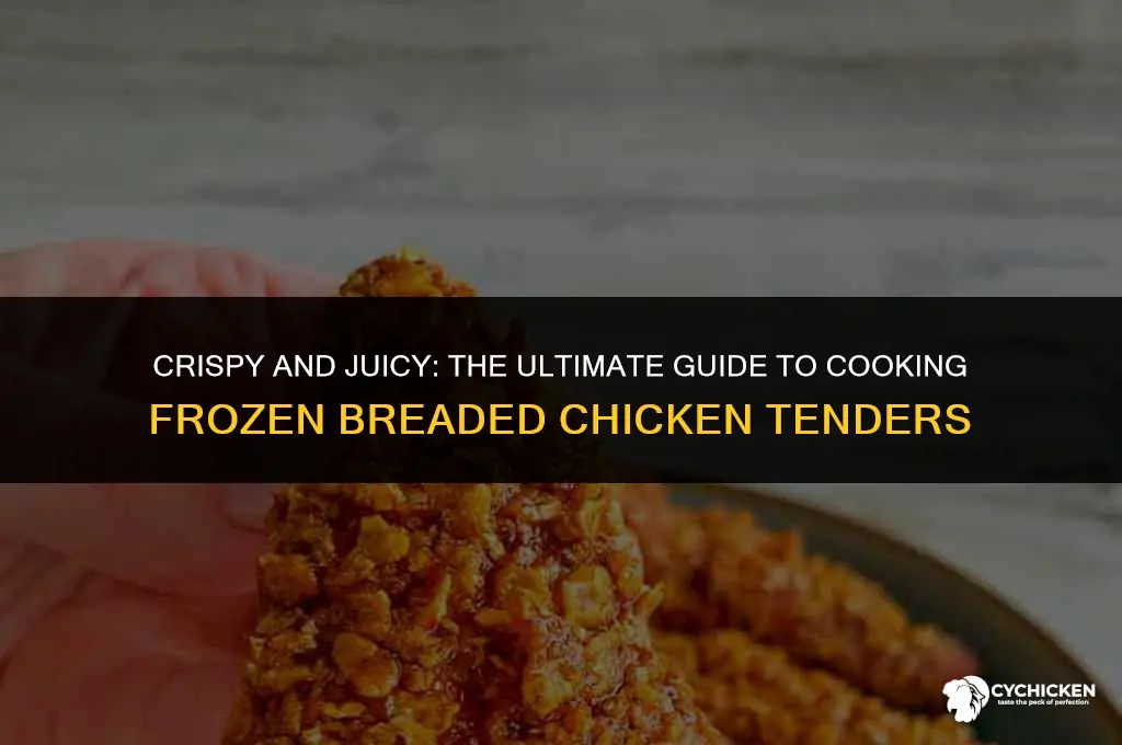 how do i cook frozen breaded chicken tenders