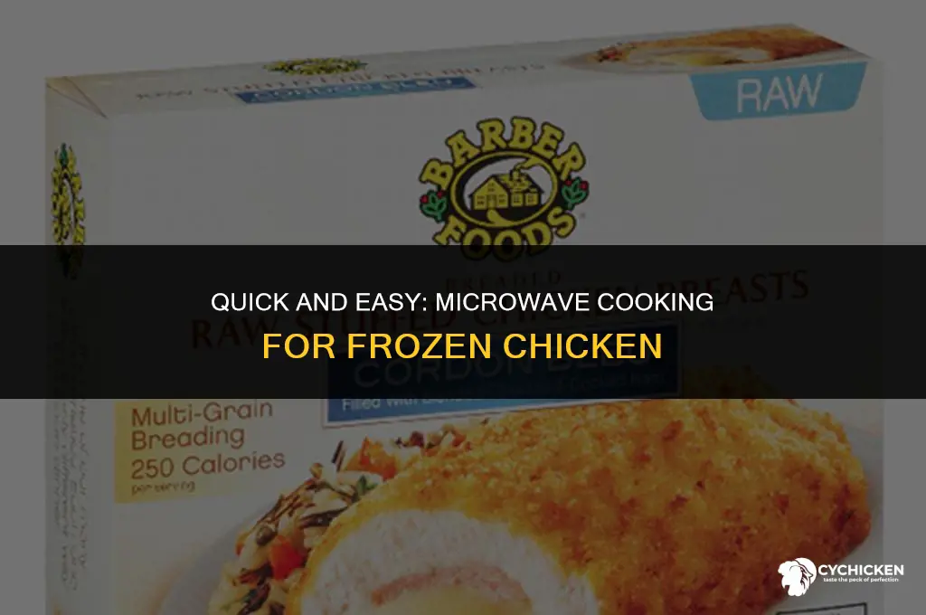 how do i cook frozen chicken in the microwave
