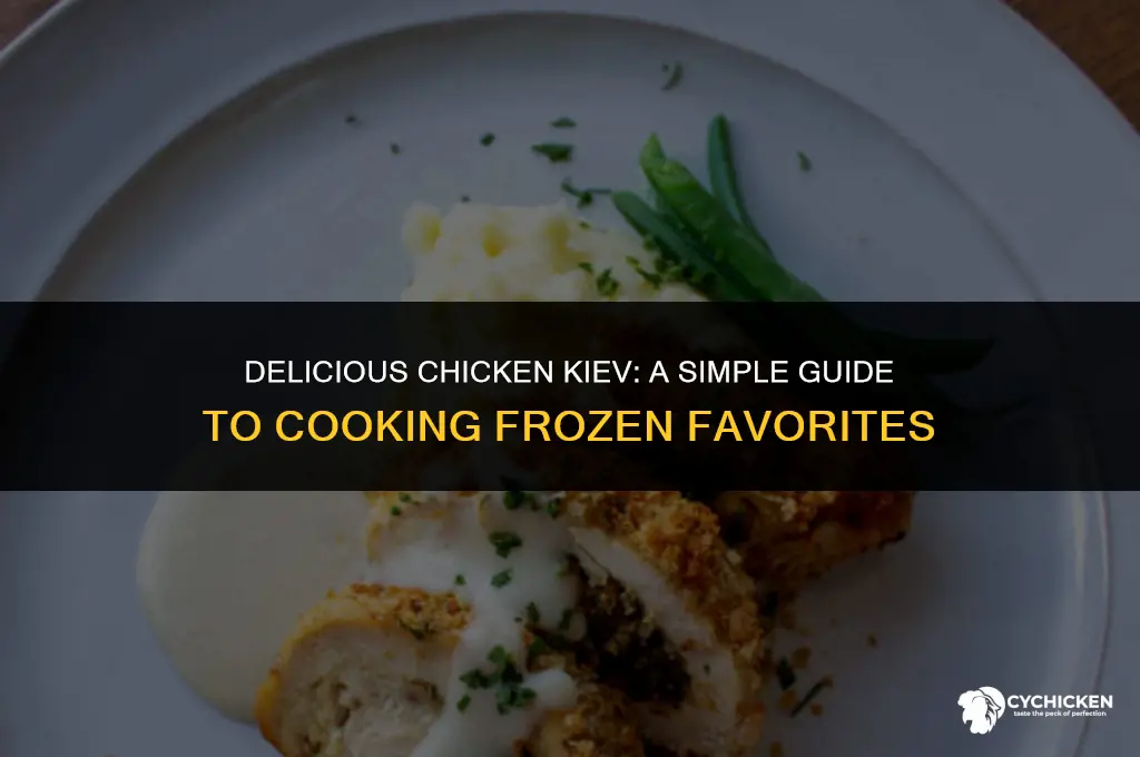how do i cook frozen chicken kiev