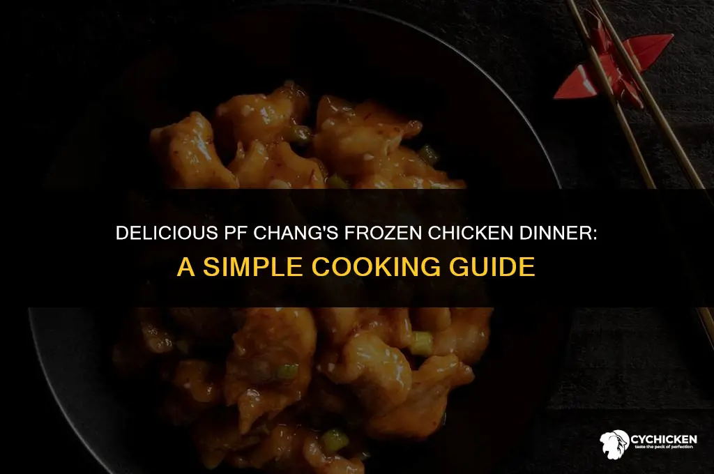 how do i cook pf chang frozen chicken dinner