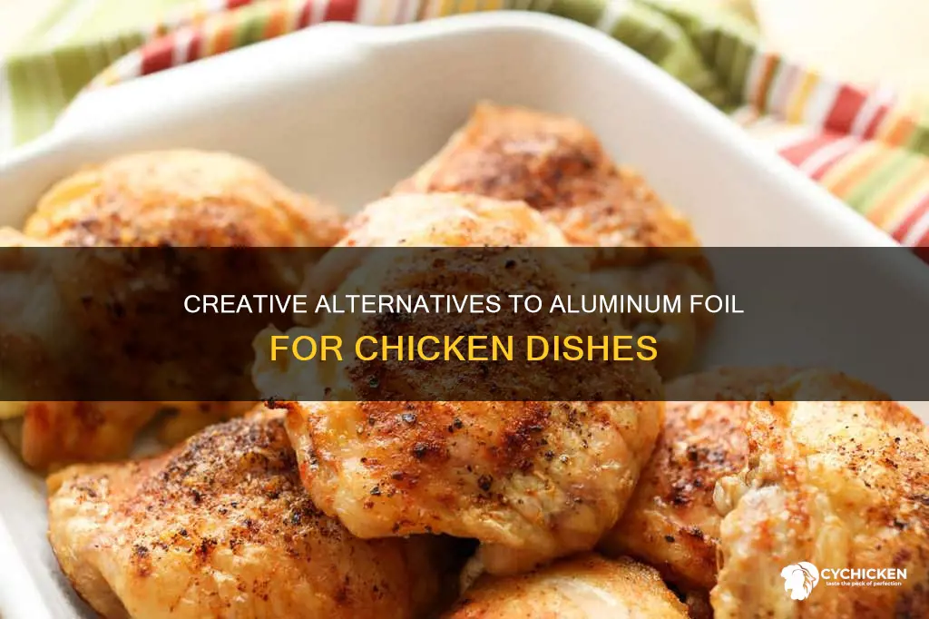 how do i cover a chicken without aluminum foil