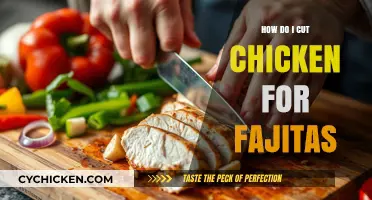 Perfectly Sliced Chicken for Fajitas: A Step-by-Step Cutting Guide