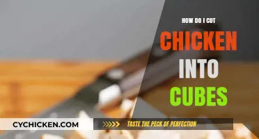 Mastering the Art of Cutting Chicken into Perfect Cubes