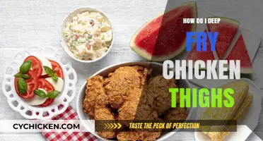 Perfectly Crispy Deep-Fried Chicken Thighs: A Step-by-Step Guide