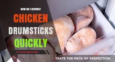 Quickly Defrost Chicken Drumsticks: Safe and Efficient Thawing Tips