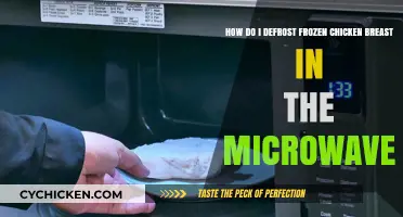 Quick and Safe: Defrosting Chicken Breasts in the Microwave