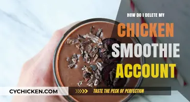 How to Permanently Delete Your Chicken Smoothie Account: A Step-by-Step Guide