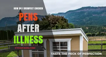 Effective Disinfection Methods for Chicken Pens Post-Illness: A Guide