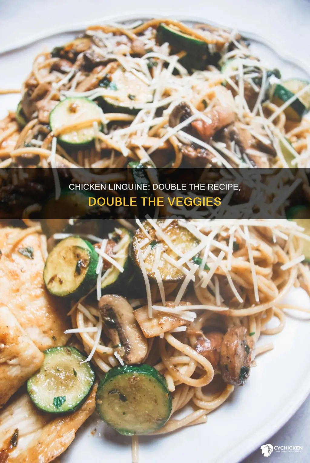 how do i double chicken linguine with vegetables recipe