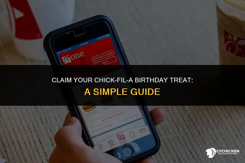 how do i get my chick fil a birthday reward