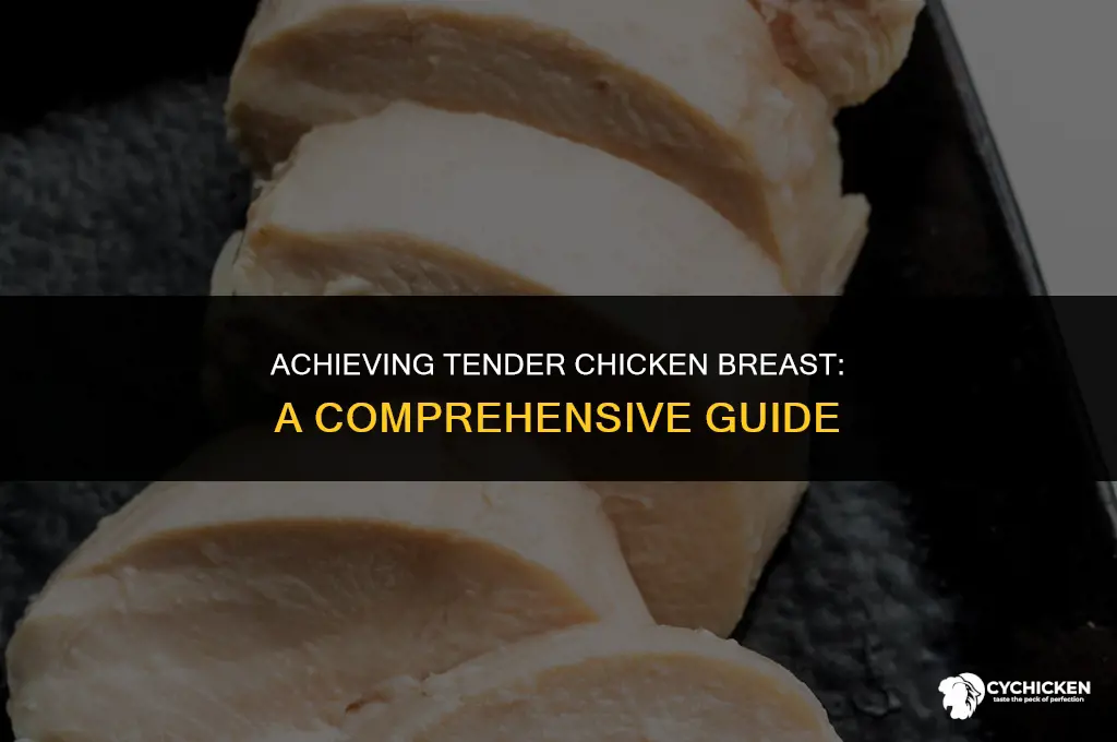 how do i get my chicken breast tender