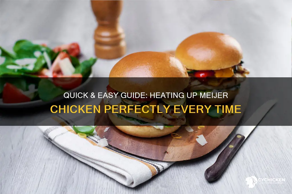 how do i heat up a meijer chicken