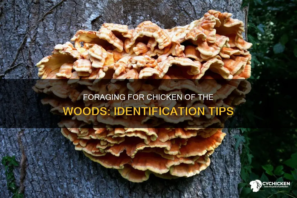 how do i identify chicken of the woods mushroom