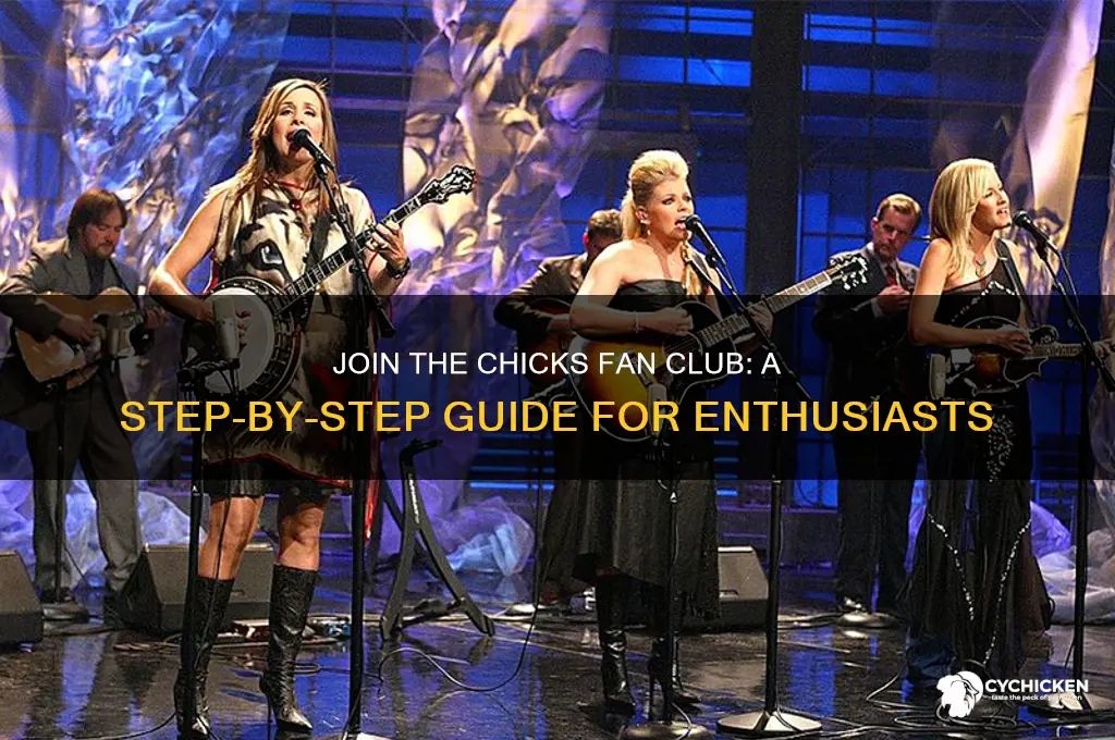 how do i join the chicks fan club