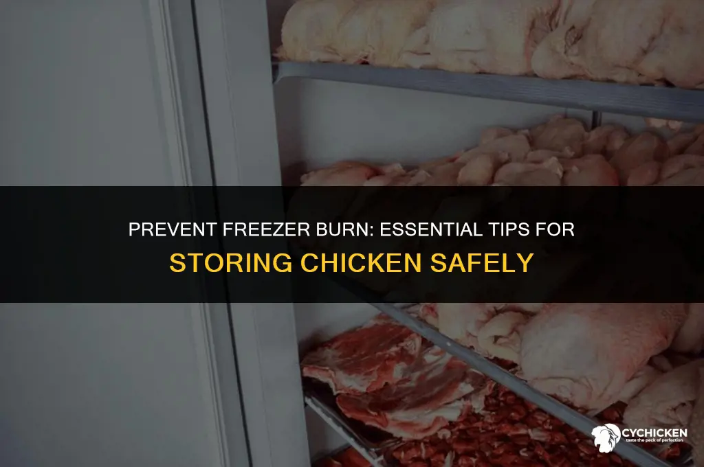 how do i keep my chicken from getting freezer burnt