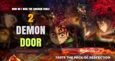 Unlocking the Chicken Kicking Demon Door in Fable II