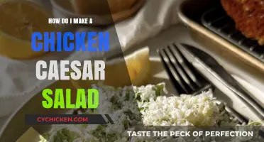 Crafting the Perfect Chicken Caesar Salad: A Simple Guide