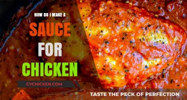 Easy Chicken Sauce Recipes: Elevate Your Dish with Homemade Flavors
