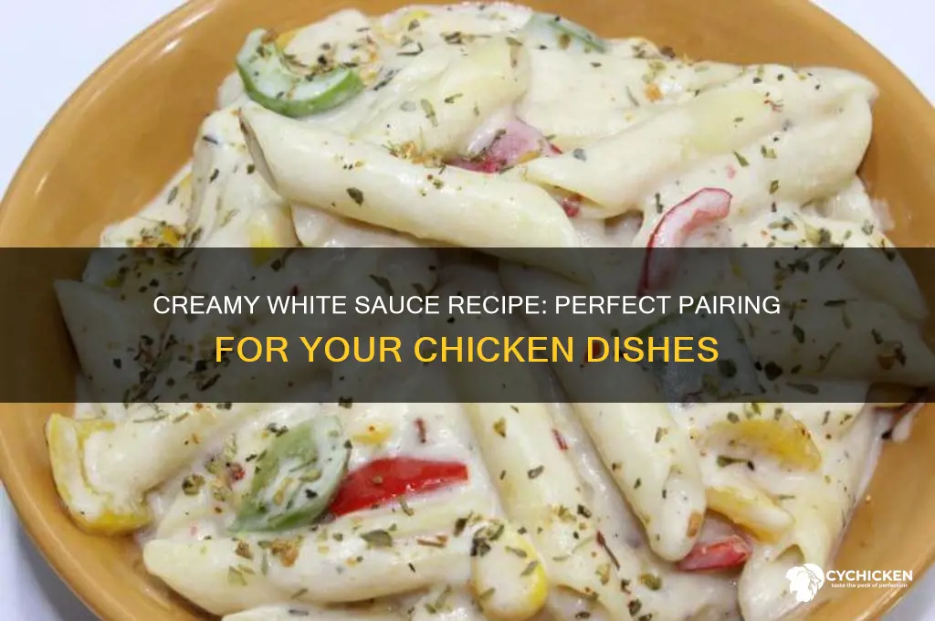 how do i make a white sauce for chicken