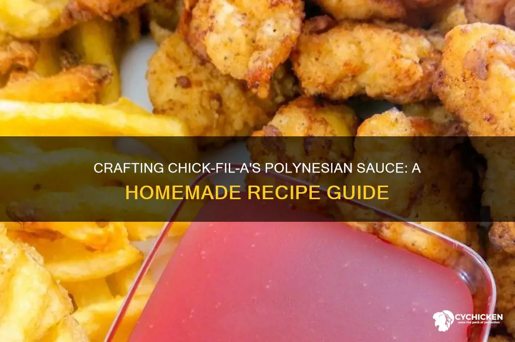 how do i make chick fila polinysian sauce