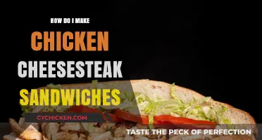 Easy Chicken Cheesesteak Sandwich Recipe: Philly-Style Delight at Home