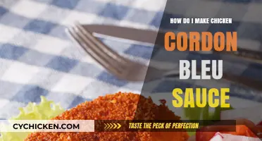 Easy Chicken Cordon Bleu Sauce Recipe: Creamy, Cheesy Perfection