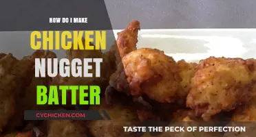 Crispy Perfection: Mastering the Art of Chicken Nugget Batter