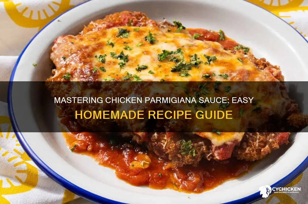 how do i make chicken parmigiana sauce