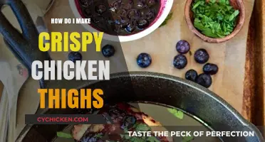 Perfectly Crispy Chicken Thighs: Easy Tips for Juicy, Golden Results