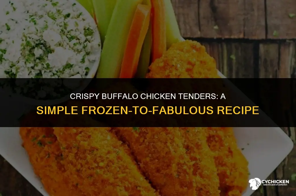 how do i make frozen chicken tenders buffalo