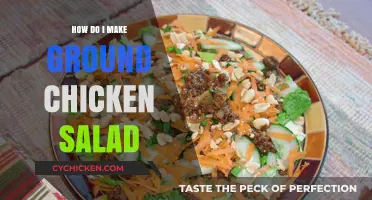 Delicious Ground Chicken Salad: A Simple Recipe Guide