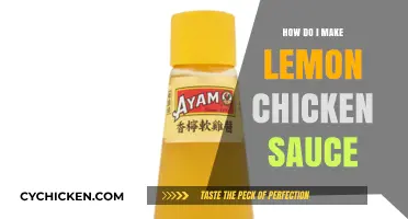 Easy Lemon Chicken Sauce Recipe: Perfect Tangy & Savory Homemade Delight