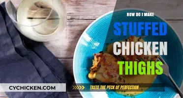 Easy Stuffed Chicken Thighs Recipe: Juicy, Flavorful, and Impressive Dish