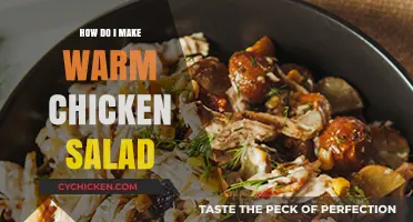 Delicious Warm Chicken Salad: A Simple Recipe Guide