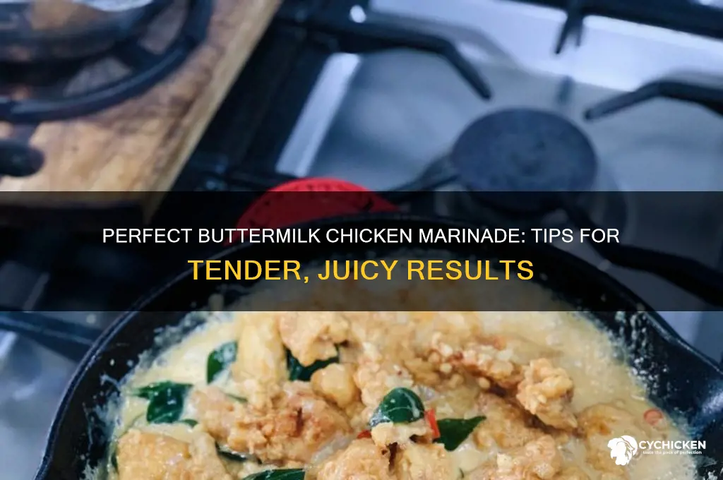 how do i marinate chicken in buttermilk
