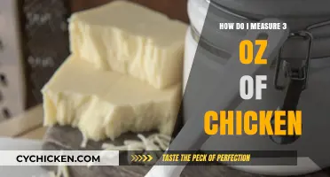 Accurately Measuring 3 Ounces of Chicken: Simple Tips and Tricks