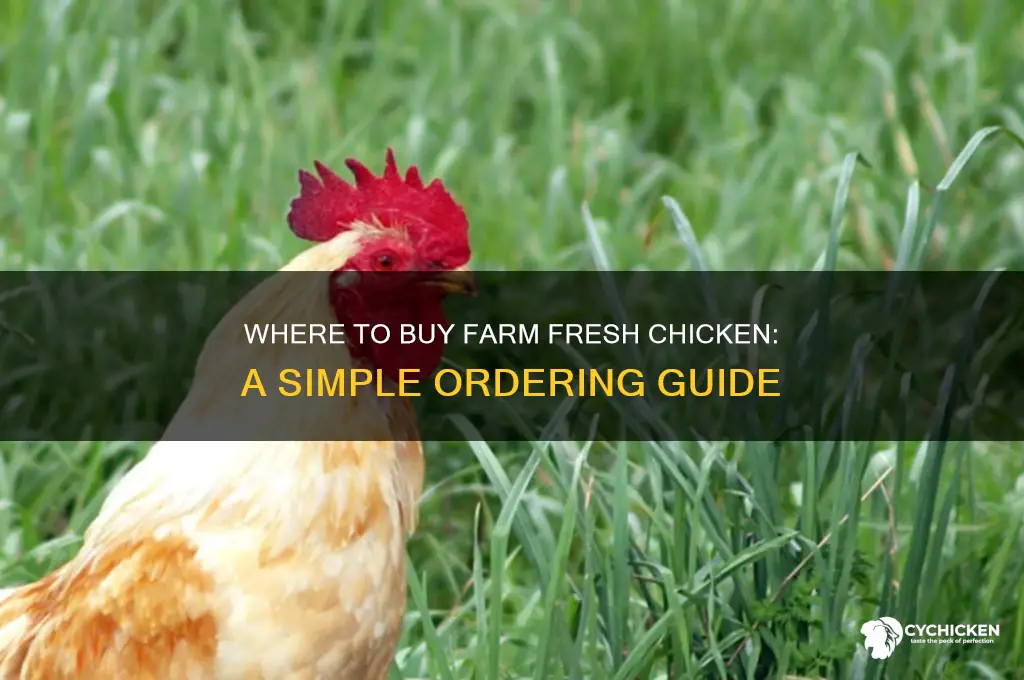how do i order farm fresh chicken