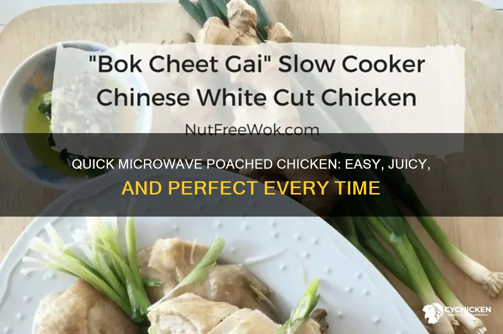 how do i poach chicken in the microwave