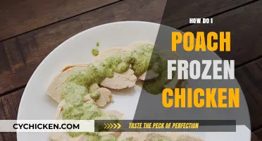 Easy Thawing: How to Safely Poach Frozen Chicken in Minutes