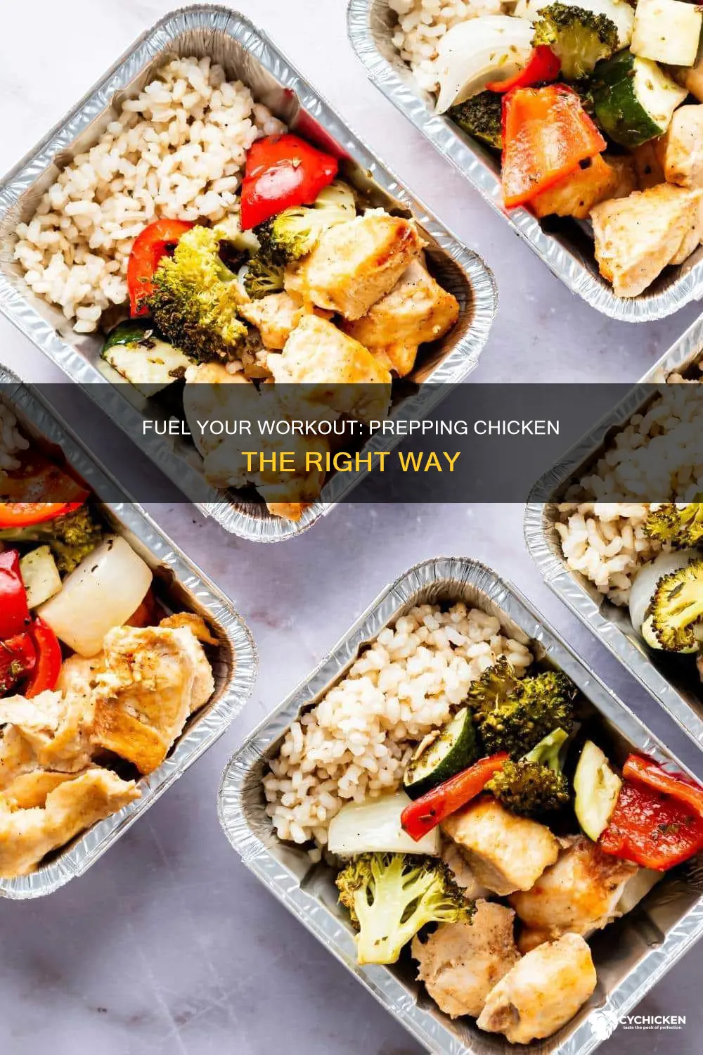 how do i prep my chicken for working out