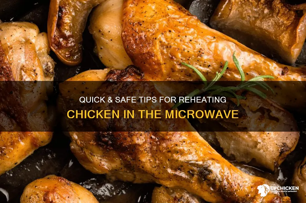 how do i reheat chicken in the microwave