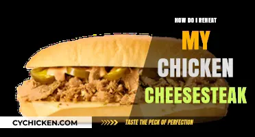 Perfectly Reheat Your Chicken Cheesesteak: Tips for Juicy, Melty Goodness