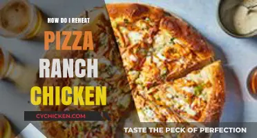 Perfectly Reheat Pizza Ranch Chicken: Quick Tips for Delicious Results