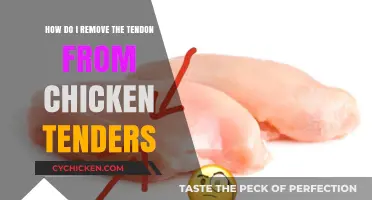 The Easy Way to Remove Tendon from Chicken Tenders