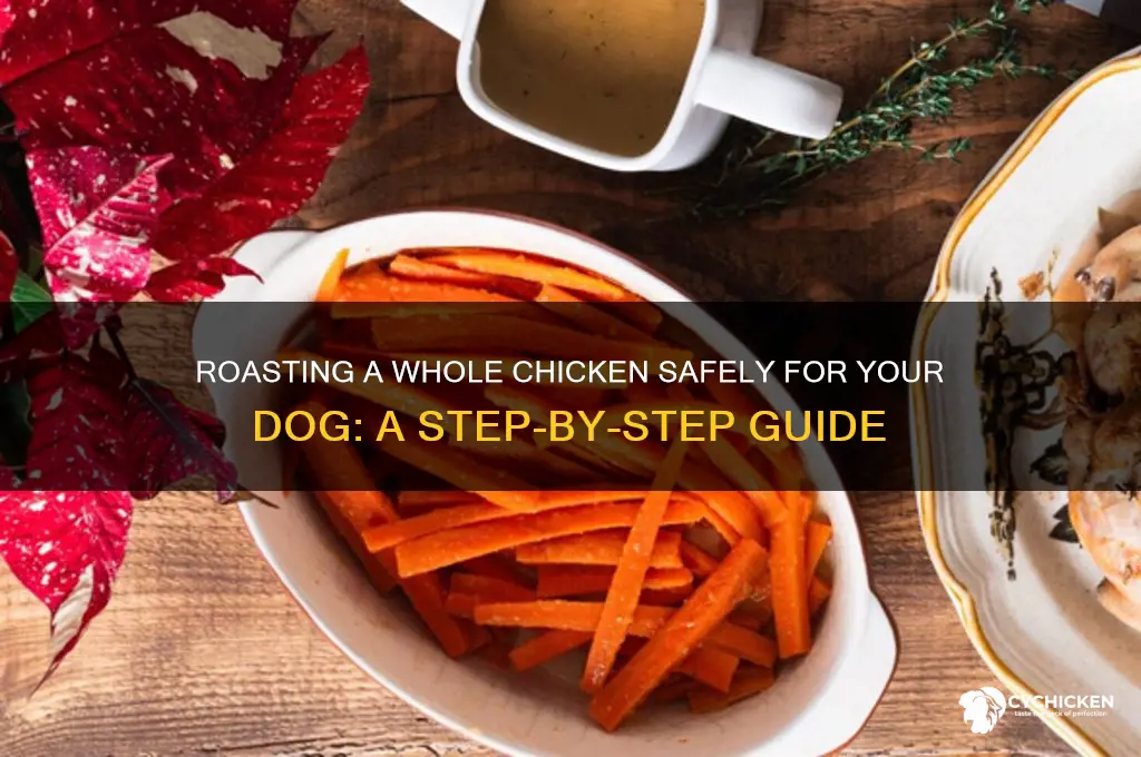 how do i roast a whole chicken for my dog