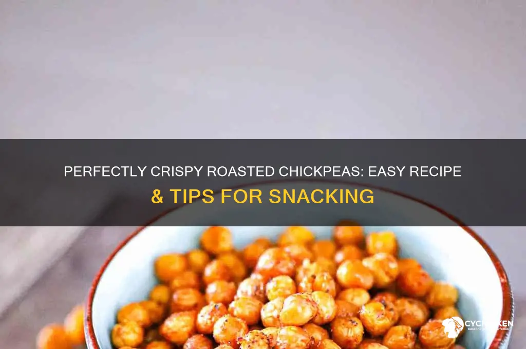 how do i roast chick peas