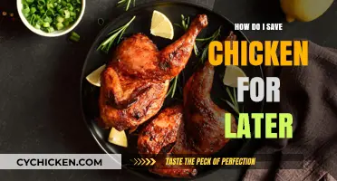 Smart Chicken Storage: Tips to Save Cooked Chicken for Later