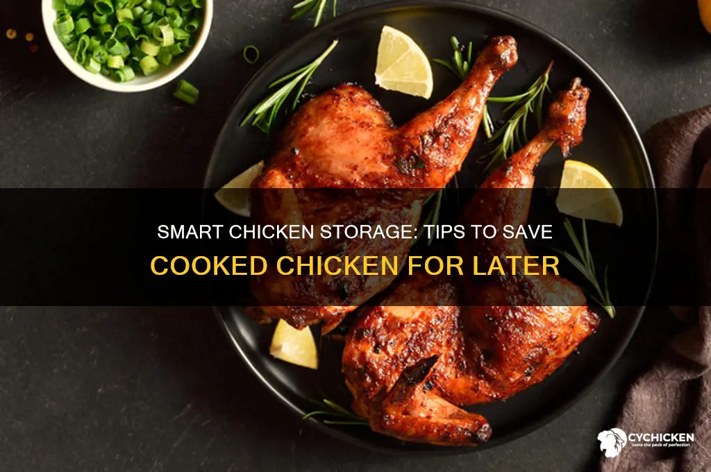how do i save chicken for later