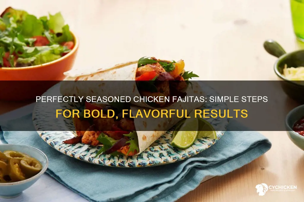 how do i season chicken for fajitas